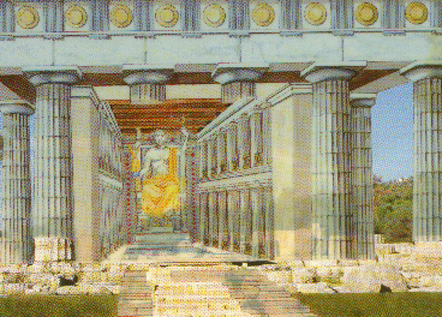zeus. The Temple of Zeus